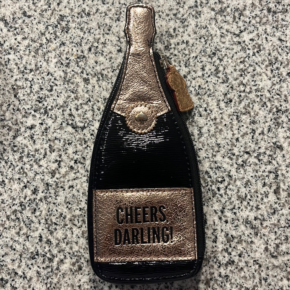 Kate Spade- Cheers, Darling! Wallet/Coin Purse/Wristlet